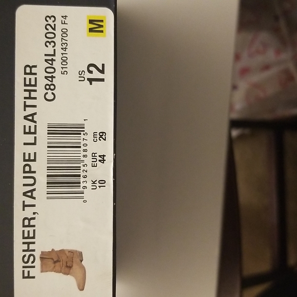 NAYA Fisher Taupe Leather Ankle Wedge Boots Womens 12M US 44 EUR - Picture 13 of 13